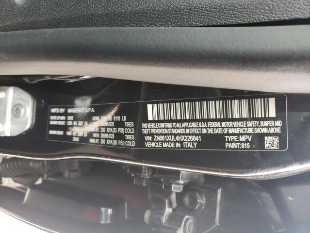 ZN661XUL4HX226841 2017 Maserati Levante Luxury