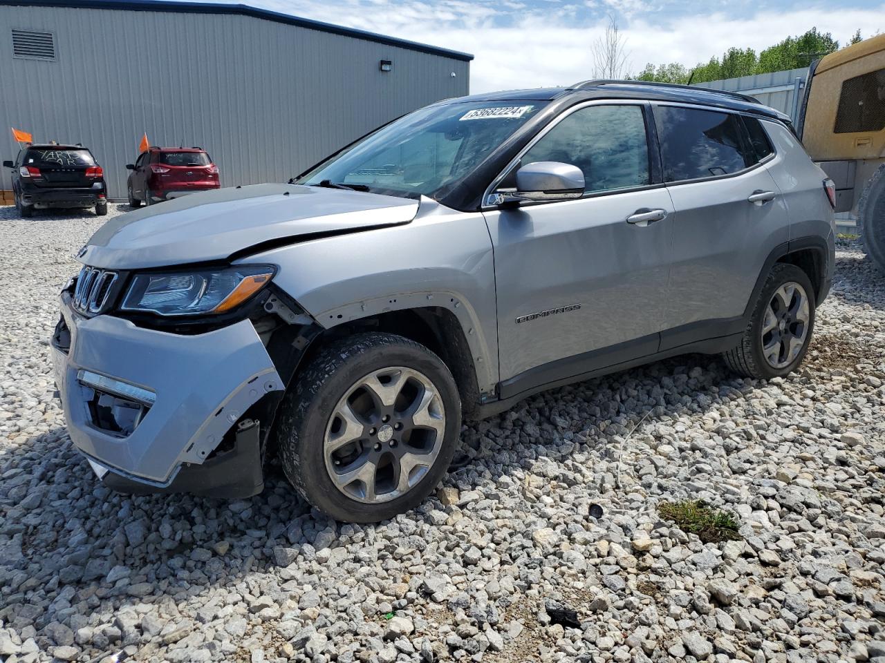 2018 Jeep Compass Limited vin: 3C4NJDCB9JT222211