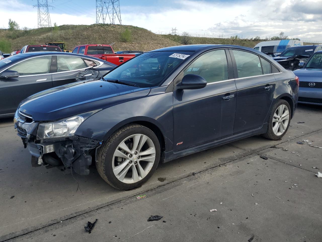 1G1PG5SB3F7186857 2015 Chevrolet Cruze Ltz