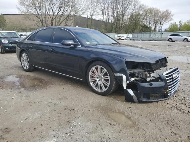 2014 Audi A8 L Quattro VIN: WAUR2AFD5EN010256 Lot: 53628074