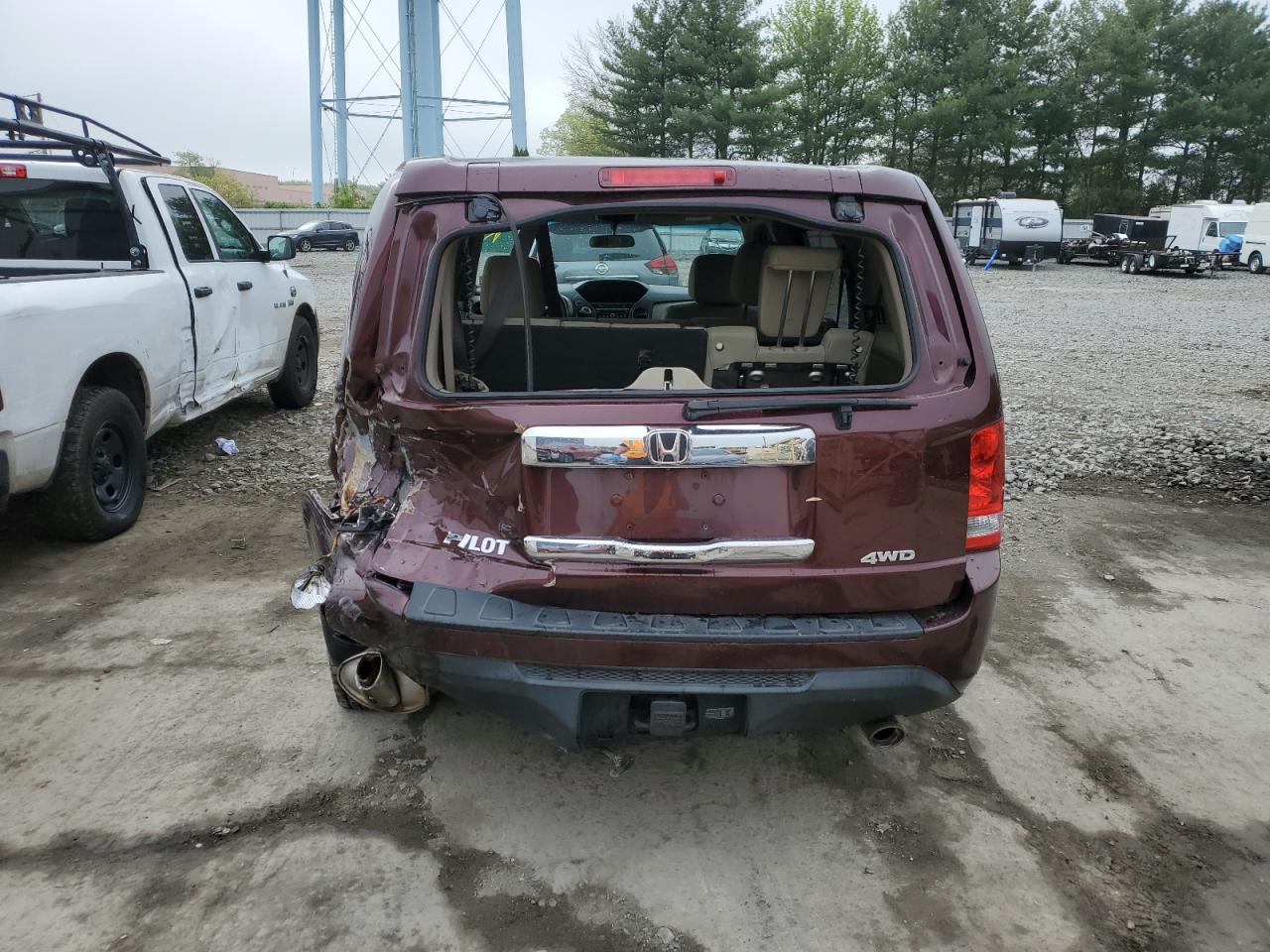 5FNYF4H27EB008975 2014 Honda Pilot Lx