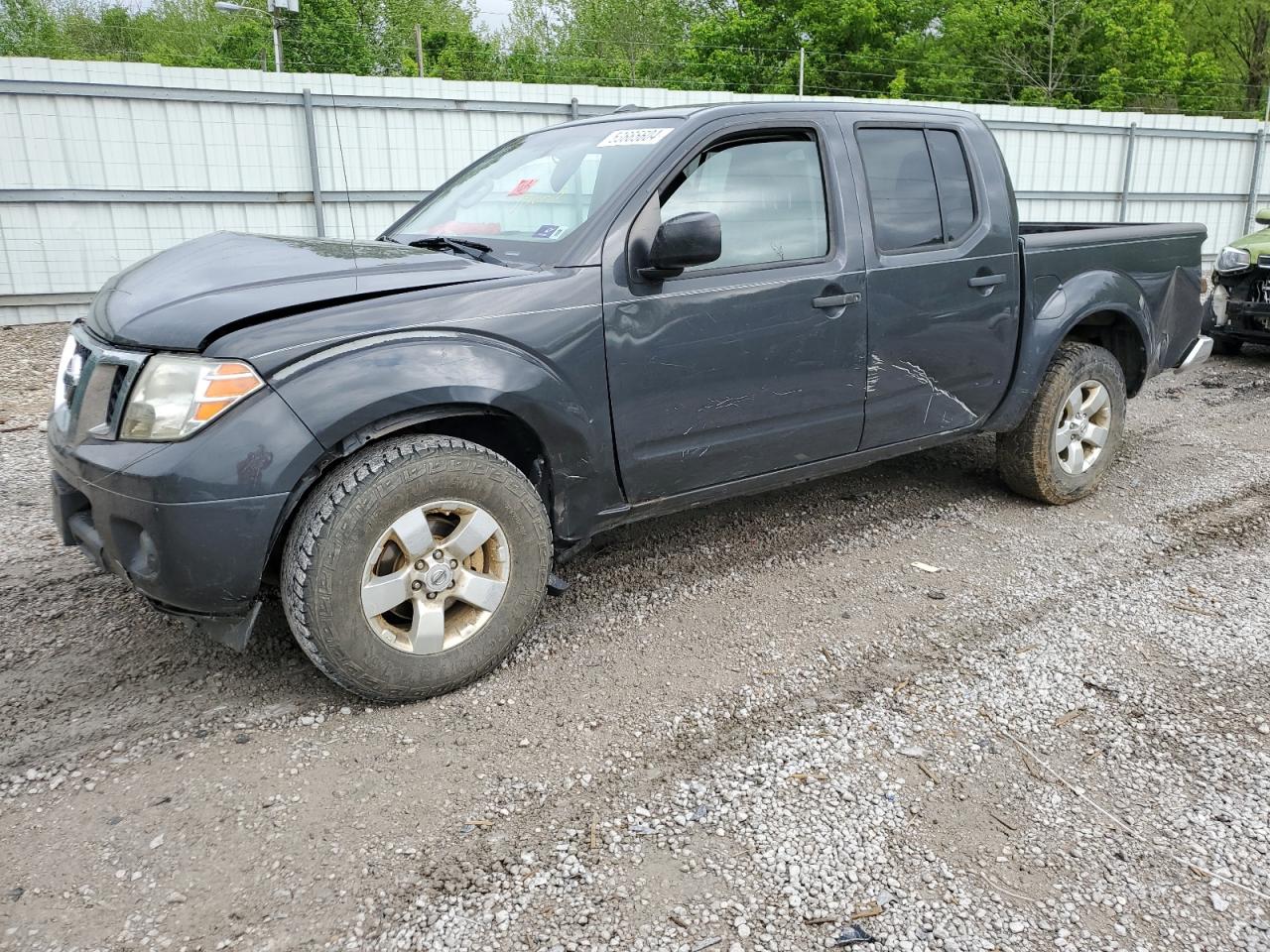 2012 Nissan Frontier S vin: 1N6AD0EV7CC454159