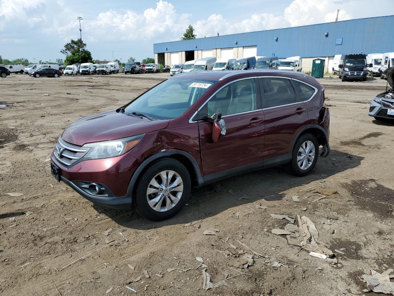 5J6RM4H75EL091853 2014 Honda Cr-V Exl