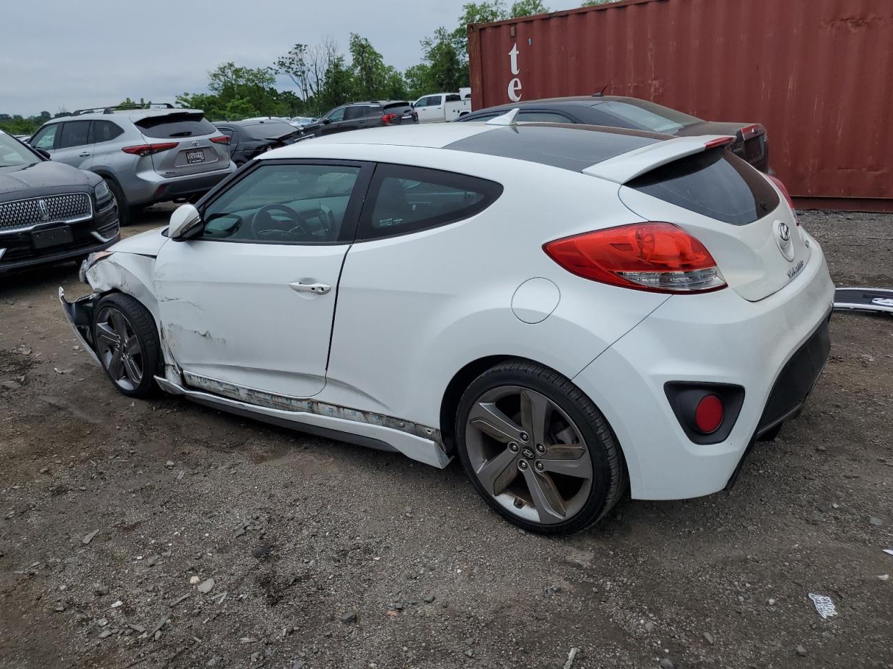 KMHTC6AE8DU166424 2013 Hyundai Veloster Turbo