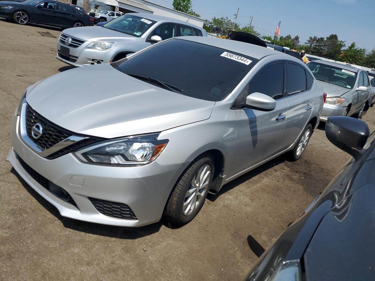 Lot #2788492832 2019 NISSAN SENTRA S