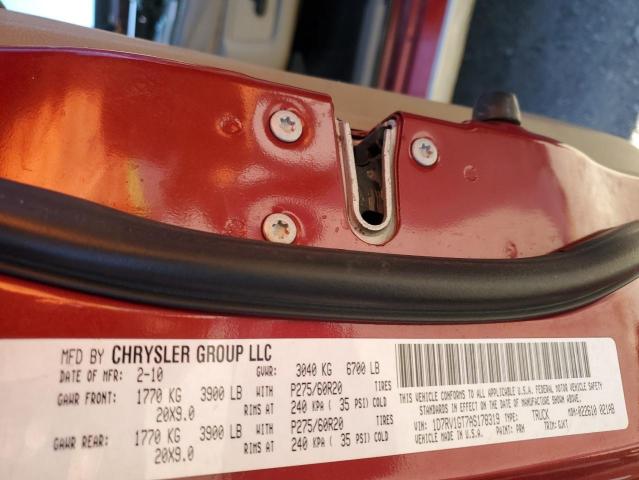 2010 Dodge Ram 1500 VIN: 1D7RV1GT7AS178319 Lot: 53639134