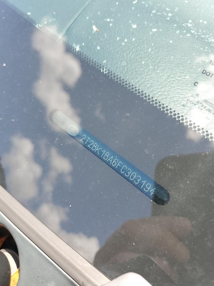 2T2BK1BA6FC303194 2015 Lexus Rx 350 Base