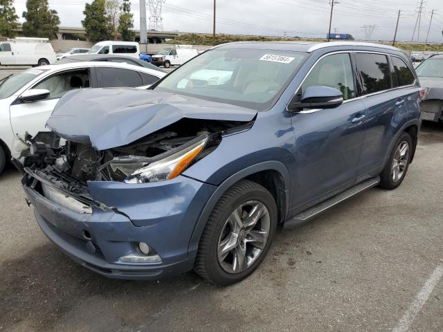 VIN 5TDDKRFH9FS163815 2015 Toyota Highlander, Limited no.1