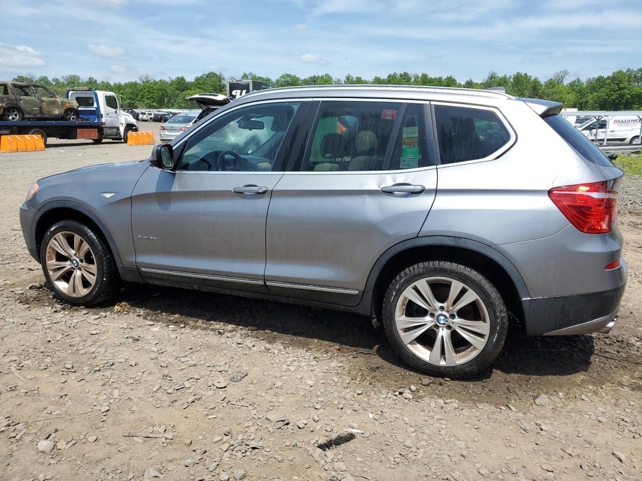 2013 BMW X3 xDrive35I vin: 5UXWX7C53DL982406