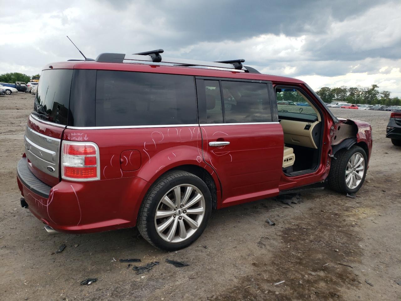 2FMGK5D89EBD25933 2014 Ford Flex Limited