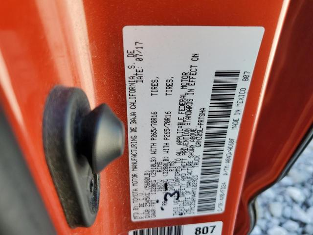 2017 Toyota Tacoma Double Cab VIN: 3TMCZ5AN4HM102923 Lot: 56026564