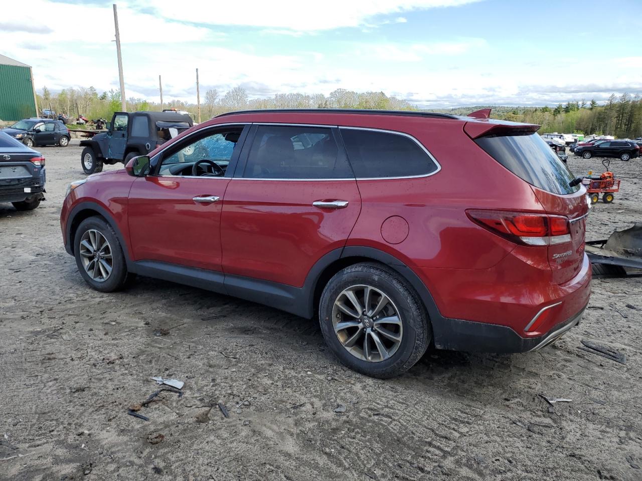 KM8SM4HF0HU178312 2017 Hyundai Santa Fe Se