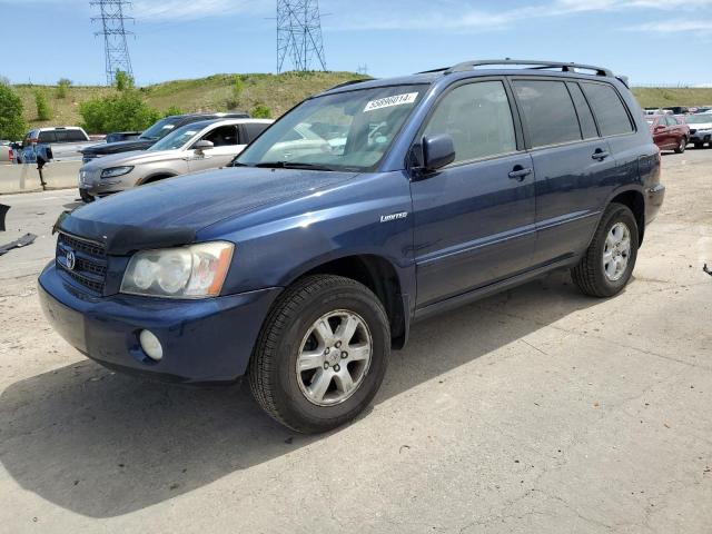 2002 Toyota Highlander Limited VIN: JTEHF21A220087239 Lot: 55896014