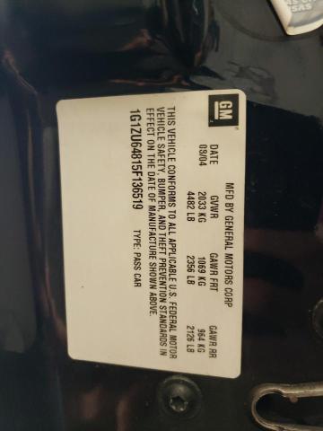 2005 Chevrolet Malibu Maxx Lt VIN: 1G1ZU64815F136519 Lot: 53438174