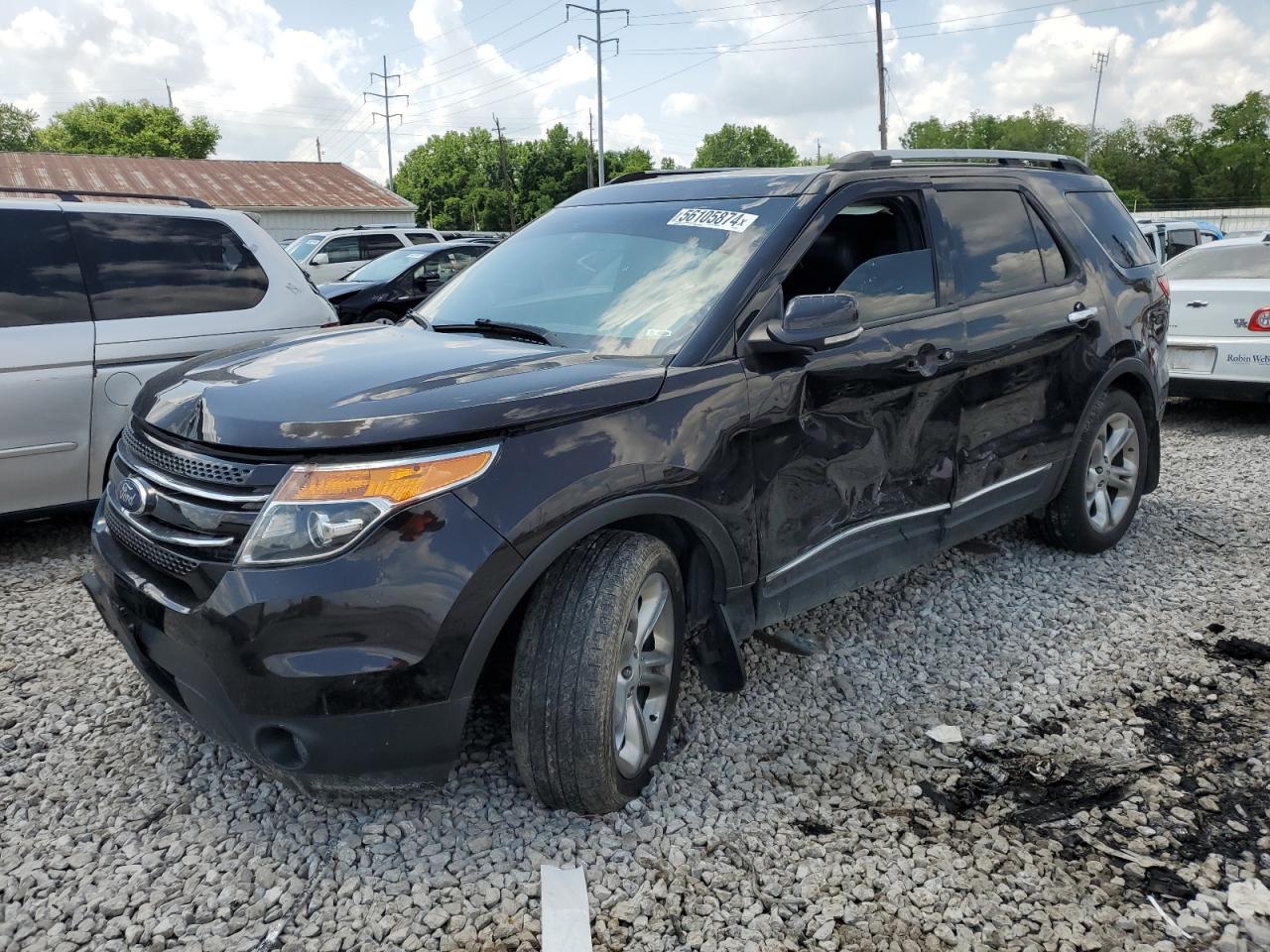 1FM5K8F88EGB34504 2014 Ford Explorer Limited