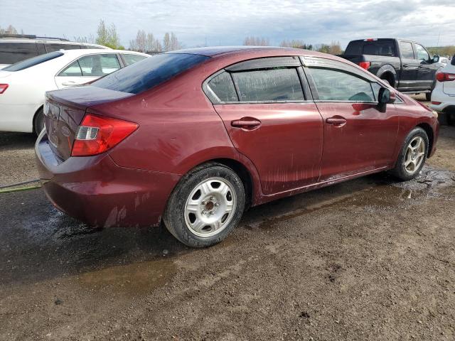 2012 Honda Civic Lx VIN: 2HGFB2F49CH052142 Lot: 54495724