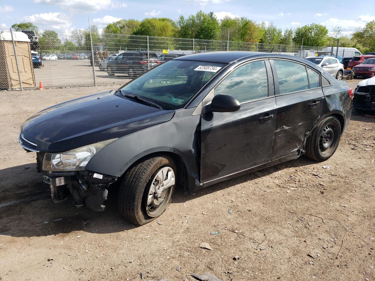 1G1PA5SG2E7243819 2014 Chevrolet Cruze Ls