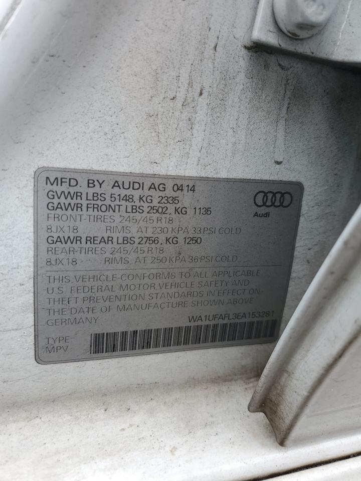 WA1UFAFL3EA153281 2014 Audi A4 Allroad Premium Plus
