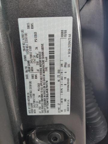 2018 Ford F150 Supercrew VIN: 1FTEW1CB2JKE78174 Lot: 55679064