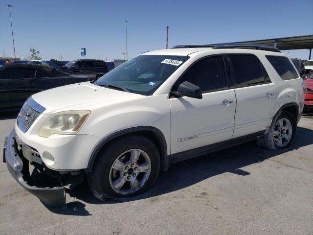 GMC ACADIA SLE 2007 white 4dr spor gas 1GKER13717J100790 photo #1