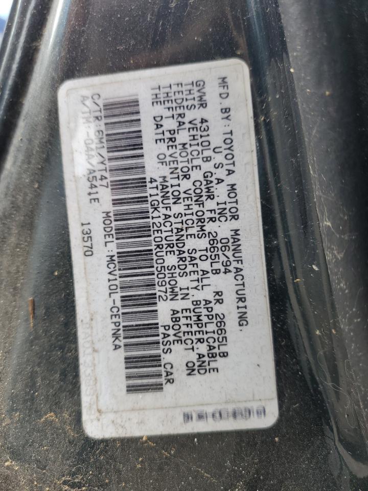 4T1GK12E0RU050972 1994 Toyota Camry Le