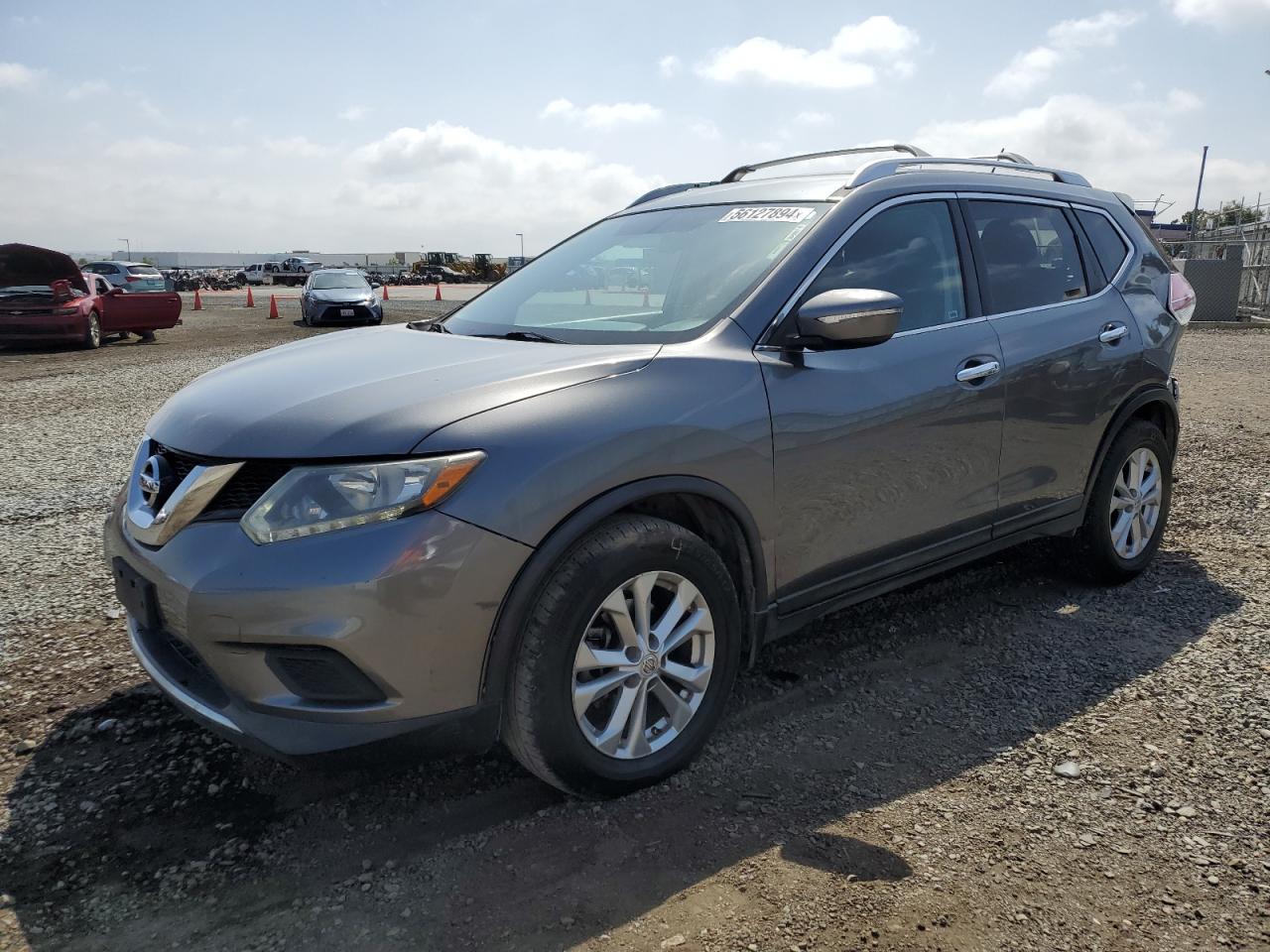 2015 Nissan Rogue S vin: KNMAT2MV3FP568742