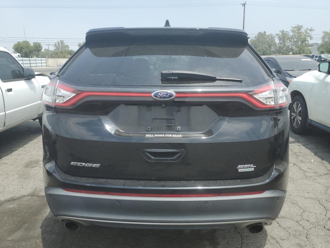 2016 Ford Edge Sel vin: 2FMPK3J99GBB04739