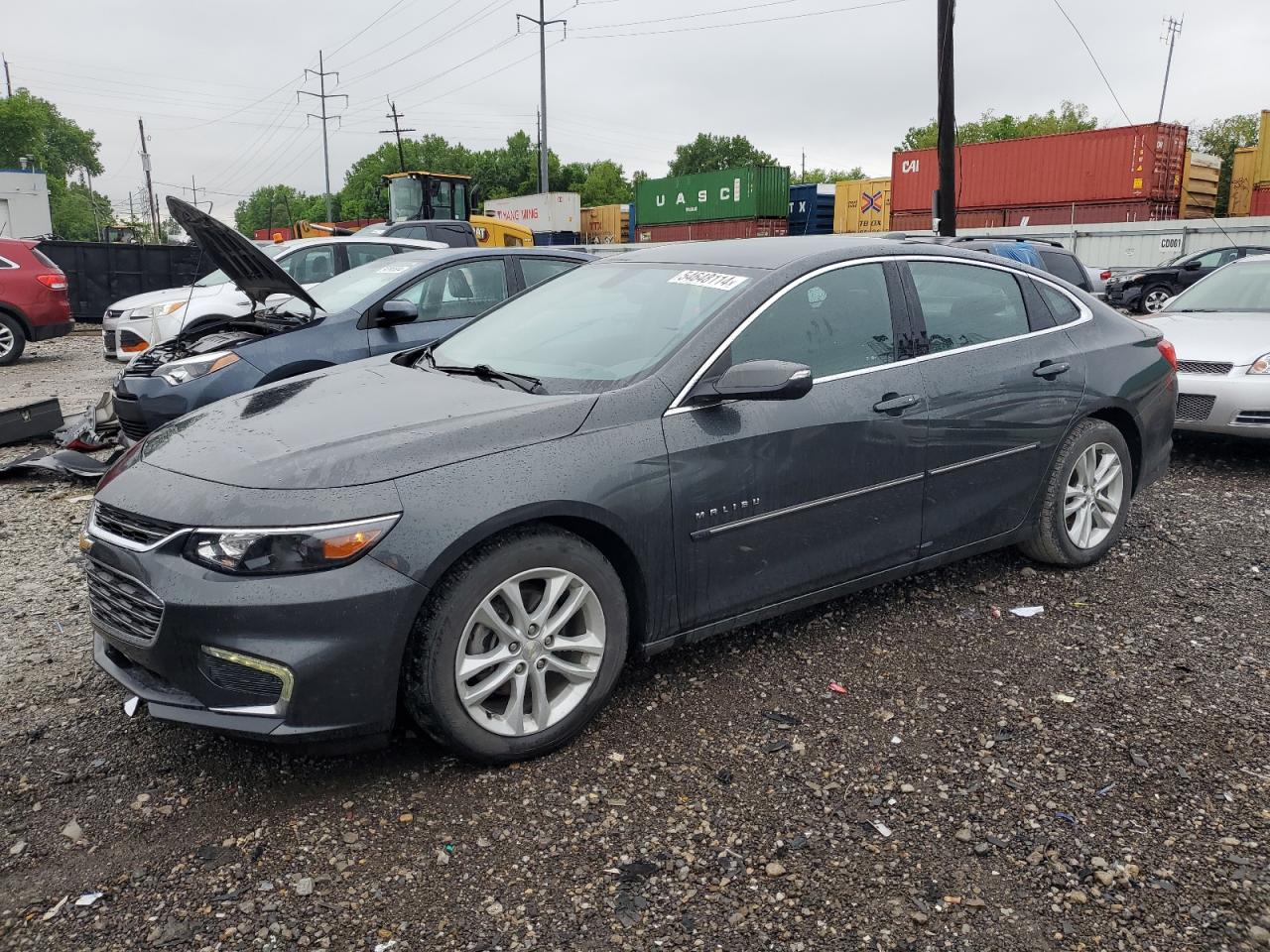 1G1ZE5STXHF156240 2017 Chevrolet Malibu Lt