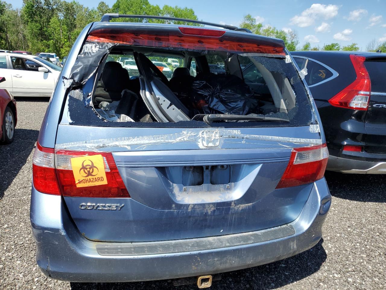 5FNRL38676B514074 2006 Honda Odyssey Exl