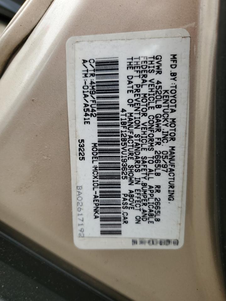 4T1BF12B5VU193625 1997 Toyota Avalon Xl