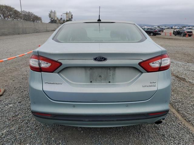 2013 Ford Fusion Se Hybrid VIN: 3FA6P0LU1DR142826 Lot: 54969374