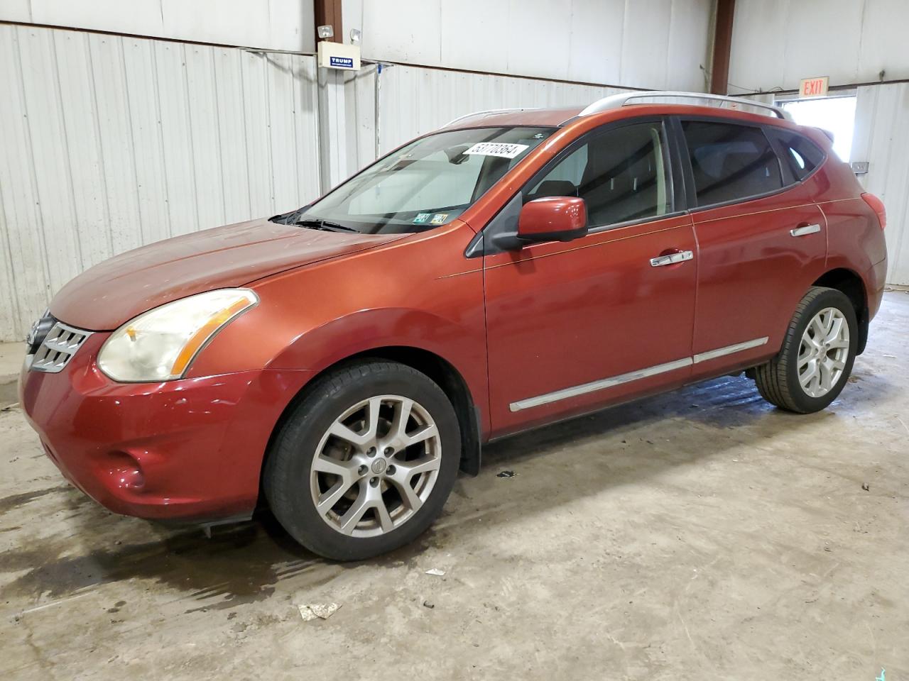 2013 Nissan Rogue S vin: JN8AS5MV4DW109764