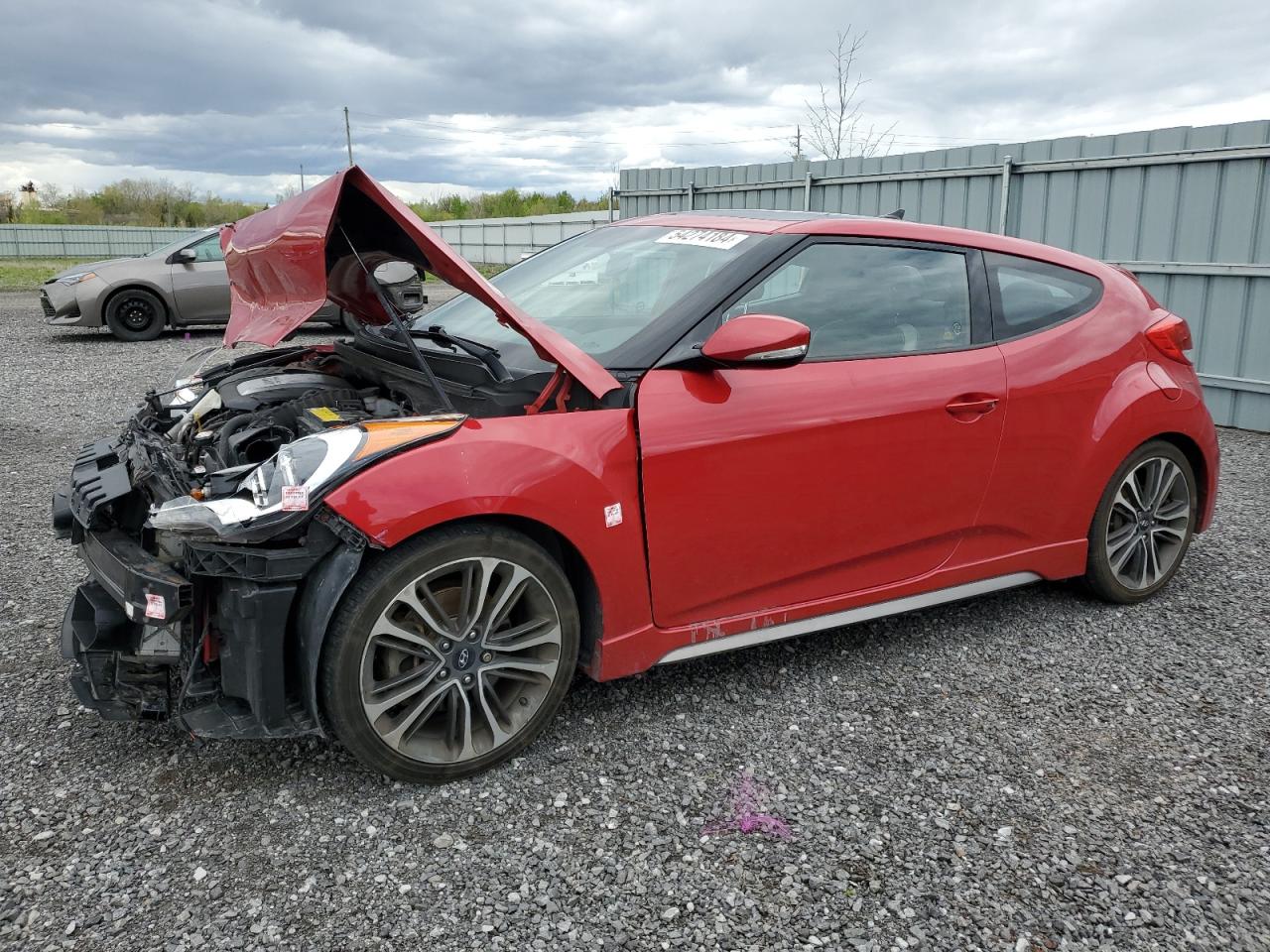 KMHTC6AE7GU288129 2016 Hyundai Veloster Turbo