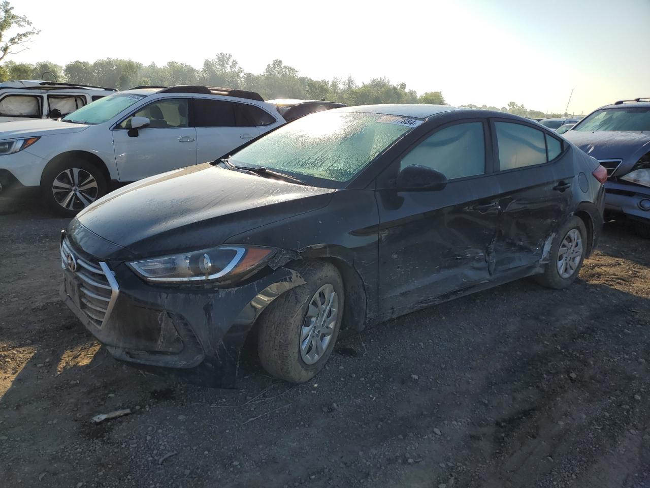 KMHD74LF1HU093776 HYUNDAI ELANTRA 4D 2017