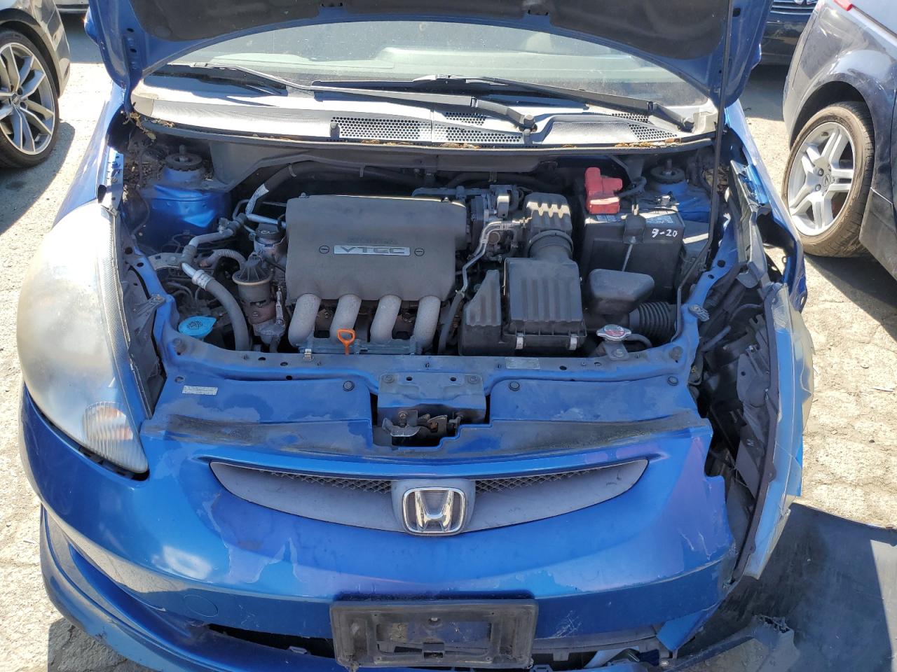 JHMGD38607S047782 2007 Honda Fit S