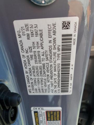 2021 HONDA CR-V TOURI - 2HKRW2H98MH627610