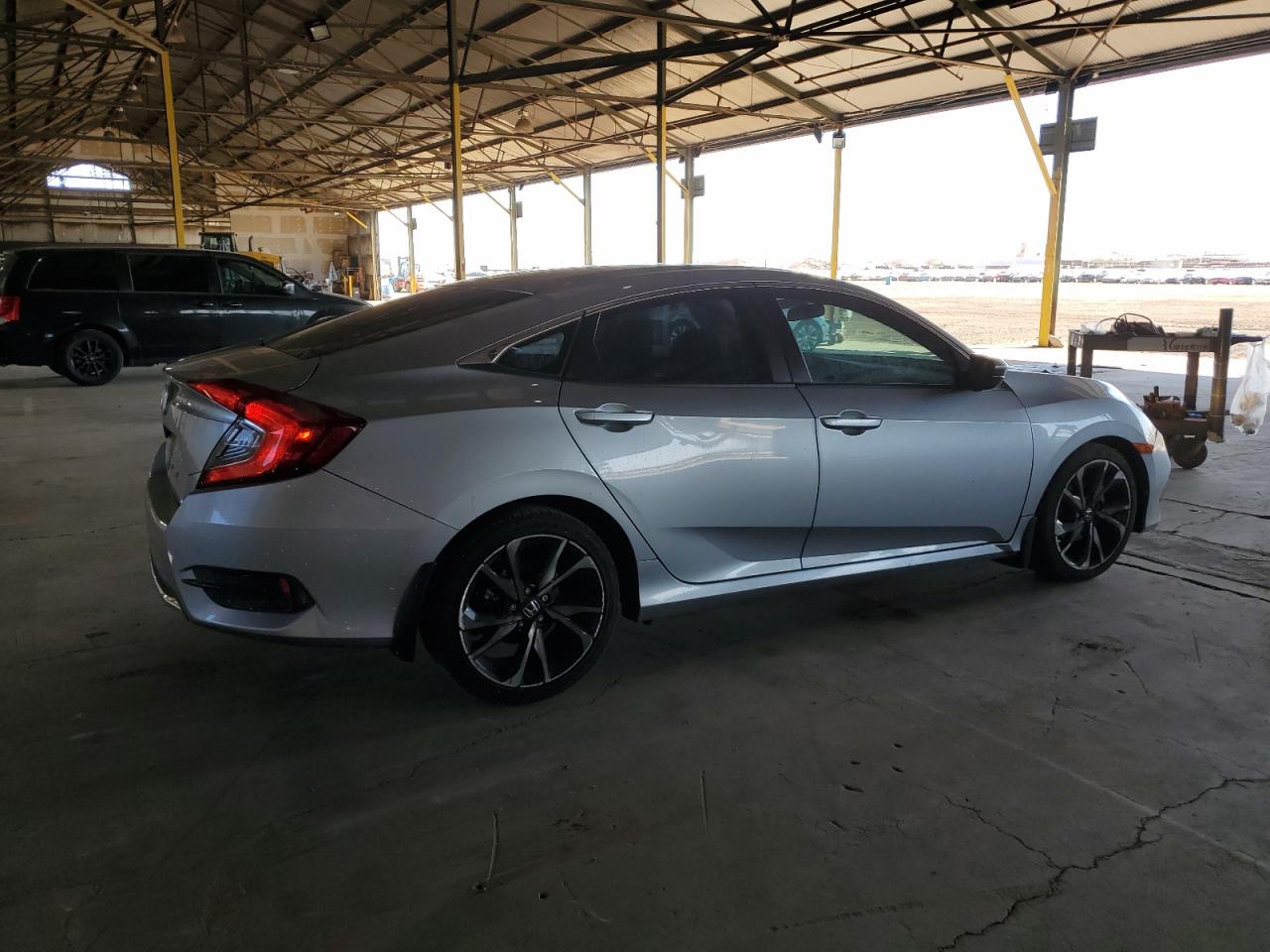 Lot #2519137715 2019 HONDA CIVIC LX