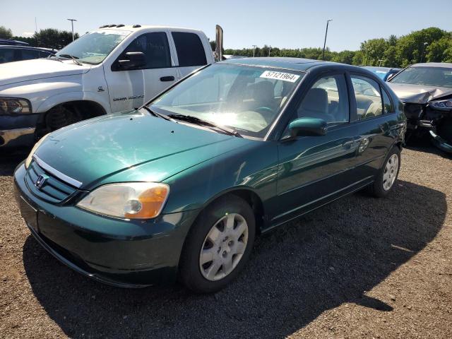 2002 Honda Civic Ex VIN: 2HGES25842H558251 Lot: 57121964