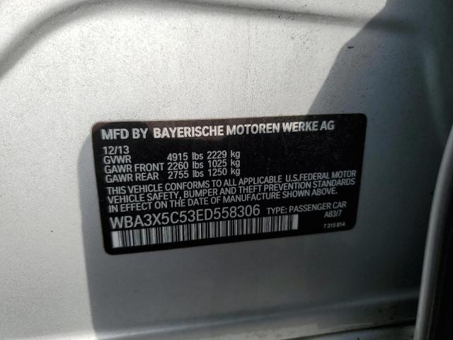 2014 BMW 328 Xigt VIN: WBA3X5C53ED558306 Lot: 55403514