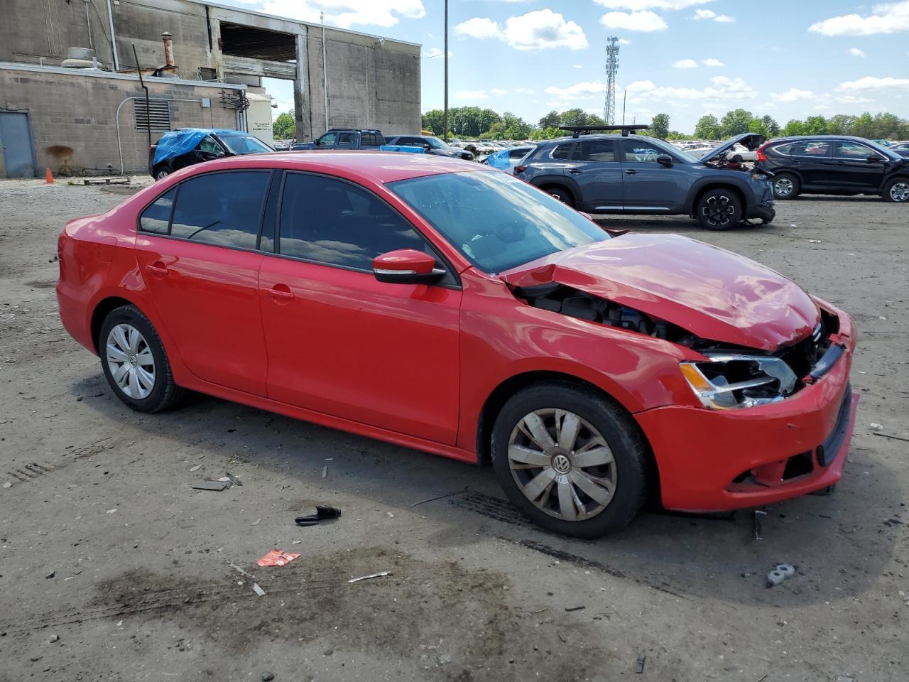 3VWDP7AJXCM341465 2012 Volkswagen Jetta Se