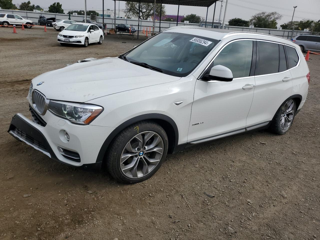 5UXWZ7C3XH0V93830 2017 BMW X3 Sdrive28I