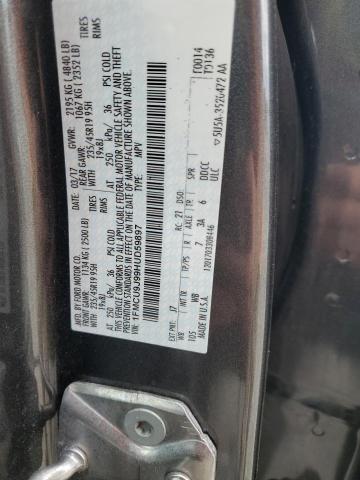 2017 Ford Escape Titanium VIN: 1FMCU9J99HUD59897 Lot: 53900434