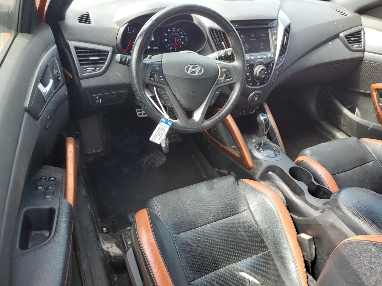 KMHTC6AE2GU258505 2016 Hyundai Veloster Turbo