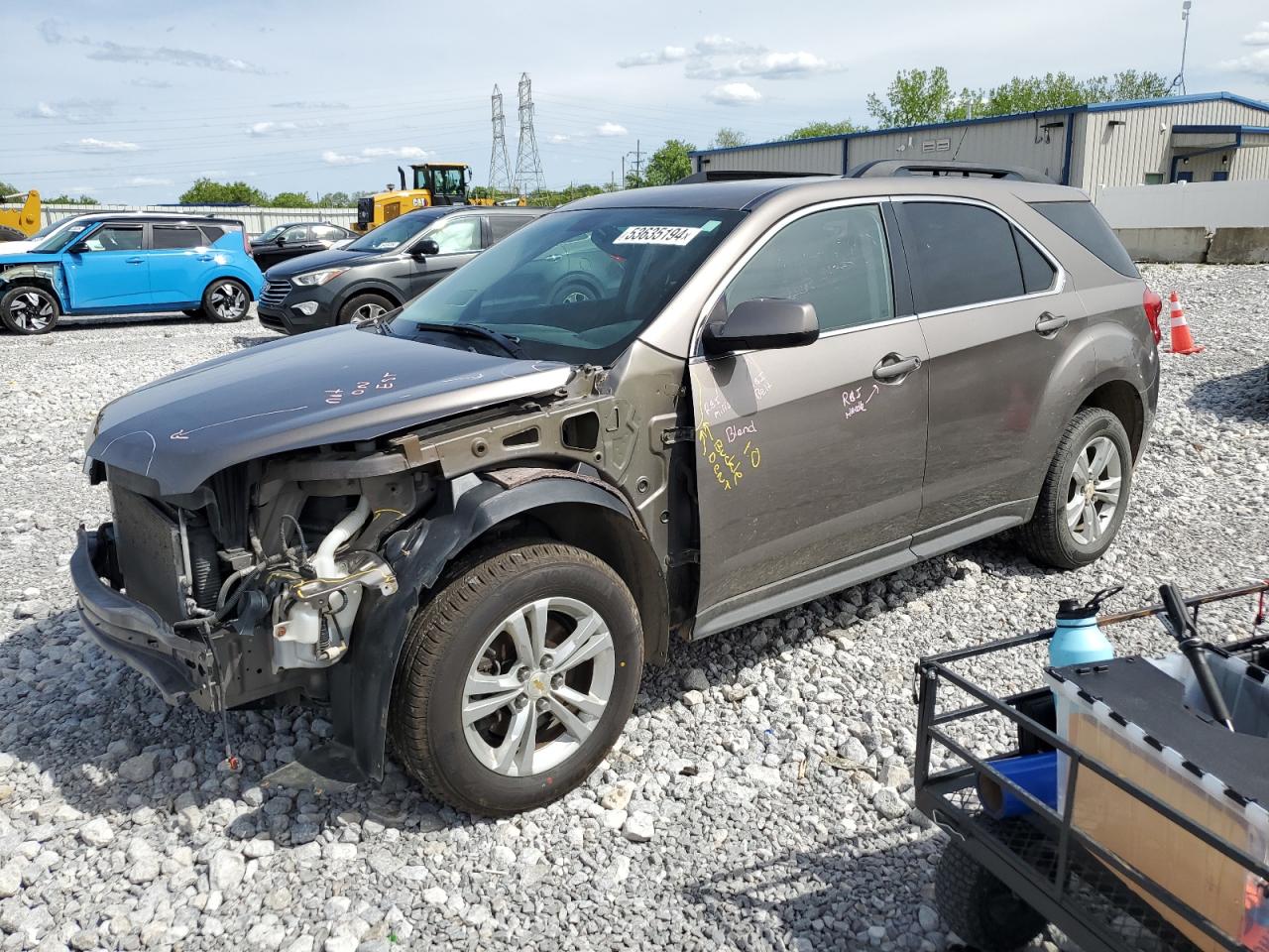 2CNALPEC1B6295378 2011 Chevrolet Equinox Lt