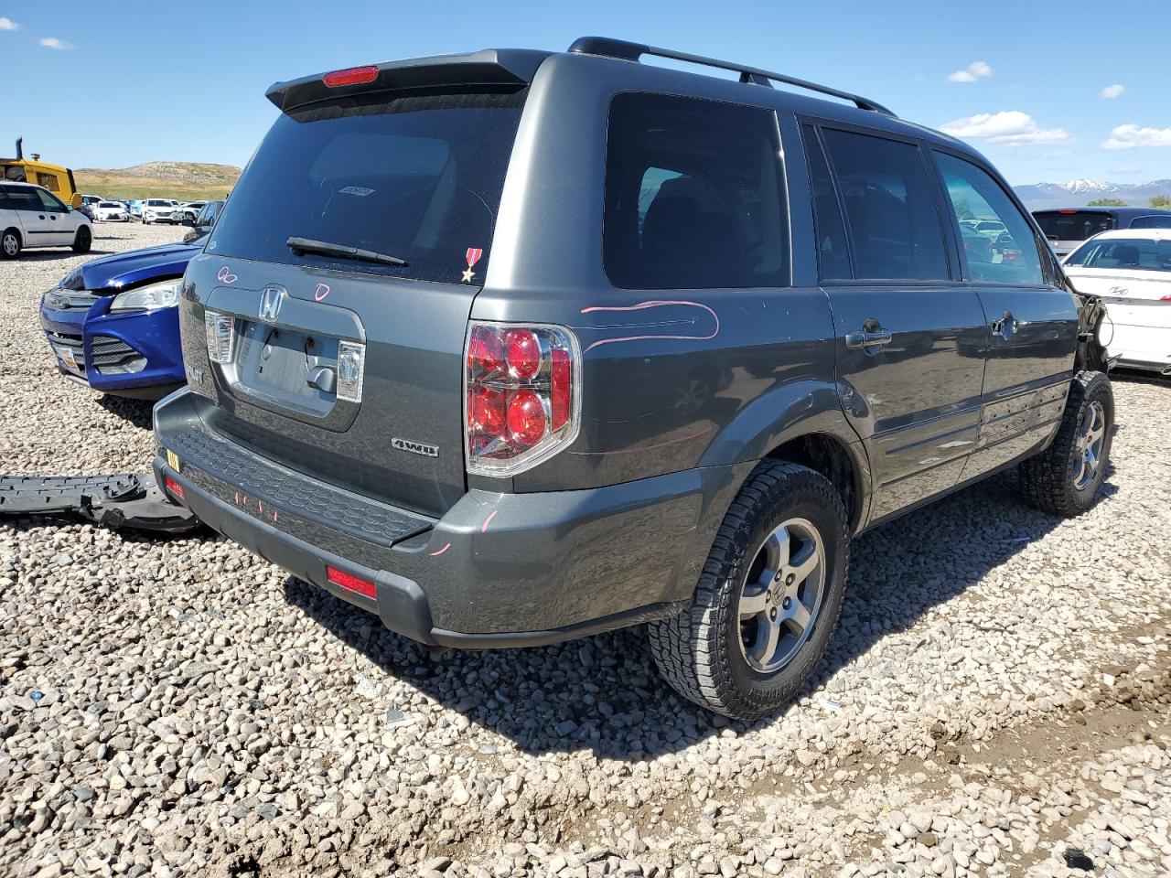 5FNYF18738B033838 2008 Honda Pilot Exl