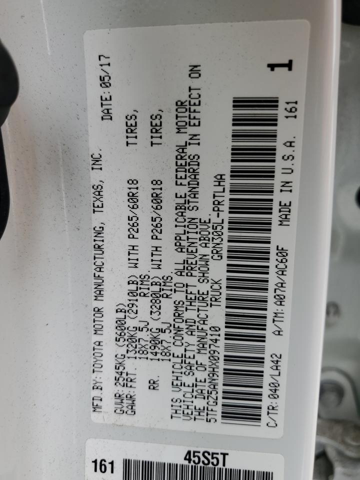 5TFGZ5AN9HX097410 2017 Toyota Tacoma Double Cab