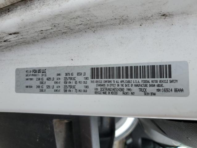 3C6TRVAG1HE514302 2017 Ram Promaster 1500 1500 Standard