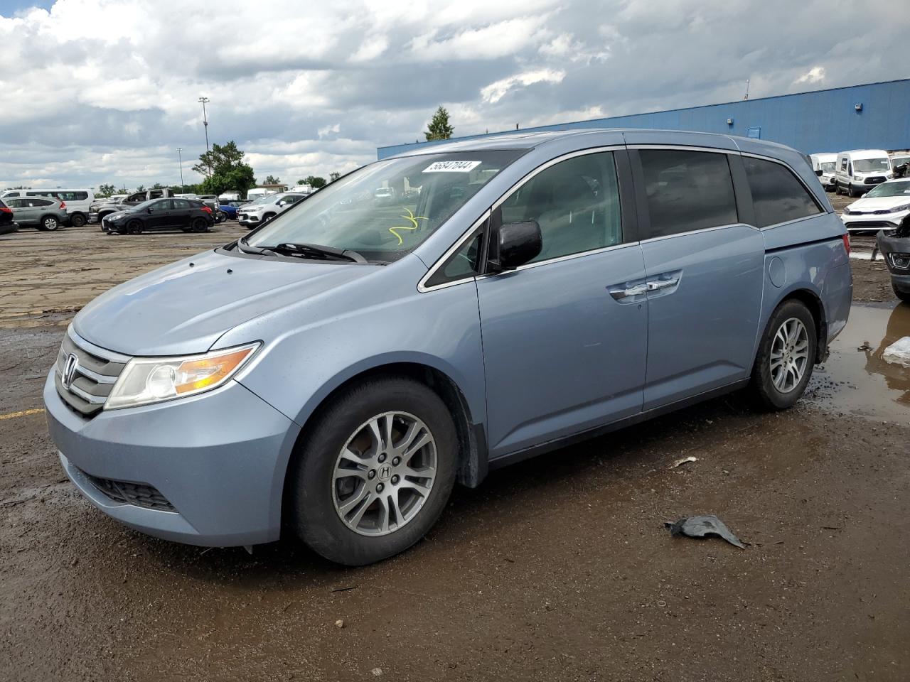 5FNRL5H66CB137051 2012 Honda Odyssey Exl