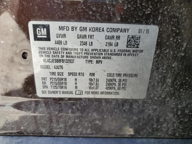 2015 BUICK ENCORE - KL4CJESB8FB132937