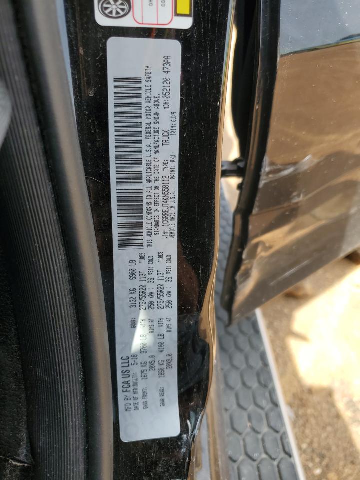 1C6RREJT4KN558112 2019 Ram 1500 Laramie